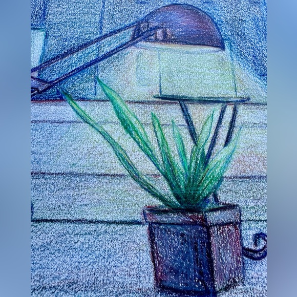 NEW Handmade Hand Crafted Pencil Drawing Original Artwork Home Art Illustration - Picture 5 of 5